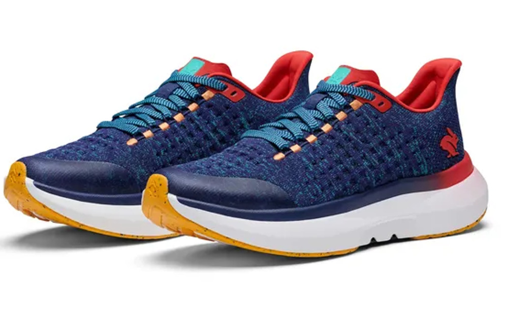 Rabbit Womens Dream Chaser Running Shoes Size 11 Blue Red Athletic Sneakers NIB
